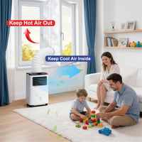 HTLY SPR Tesnenie okien pre mobilnú klimatizáciu 400 cm, so zipsom a lepiacou páskou, stop horúcemu vzduchu, vhodné aj pre sušičky bielizne 2