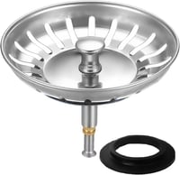 HUAERSICO Blanco Konyhai Mosogató Leeresztő Dugó 79/80 mm Szűrővel 1