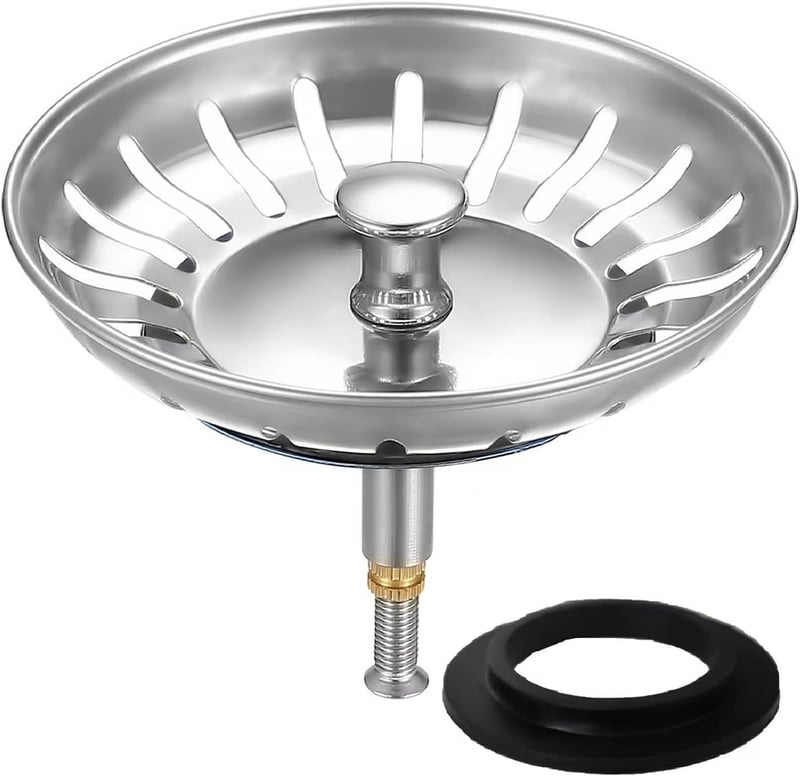 HUAERSICO Blanco Konyhai Mosogató Leeresztő Dugó 79/80 mm Szűrővel