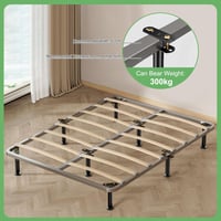 HUALIANG 2db Állítható Ágyláb 18-32cm Fém Bútor Láb Ágykeretre 6