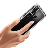 Priehľadný silikónový TPU kryt na Huawei P30 Lite / Nova 4e 3