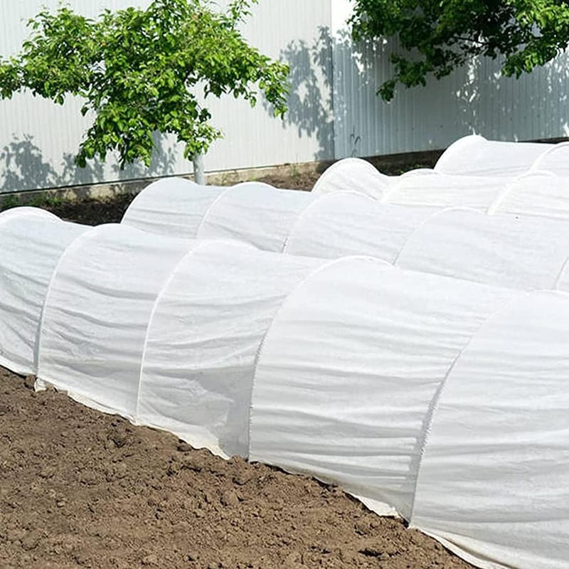 HuaMuDM 43 cm-es üvegházi ív, kerti alagút, polytunnel ív, emelt ágyhoz