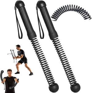 Coardă de luptă (Battle Rope) fără frânghie HuaMuDM - 2 bucăți