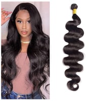 Huarisi 10A Body Wave 28" Brazíliai Remy Hajhosszabbítás 100g Fekete Nőknek 1