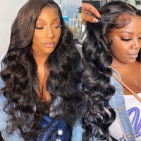 Huarisi 10A Body Wave 28" Brazíliai Remy Hajhosszabbítás 100g Fekete Nőknek 7