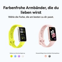 Inteligentné hodinky HUAWEI Band 10 čierne – tenké polymérové puzdro, analýza spánku, sledovanie fitness, rýchle nabíjanie, kompatibilné s Androidom a iOS 8