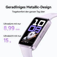Inteligentné hodinky HUAWEI Band 10 čierne – tenké polymérové puzdro, analýza spánku, sledovanie fitness, rýchle nabíjanie, kompatibilné s Androidom a iOS 2
