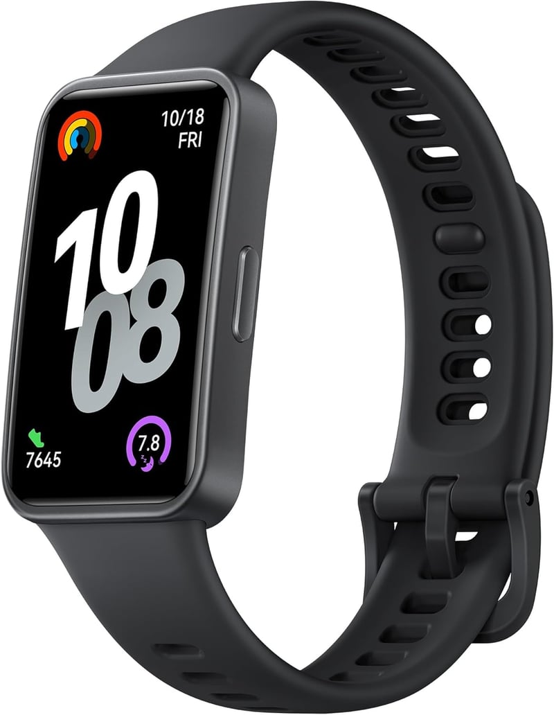HUAWEI Band 10 okosóra, fitness nyomkövetés, alvásanalízis, 14 napos akkumulátor, iOS Android - black, Volume 10