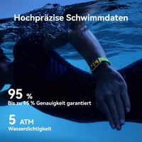 Ceas inteligent HUAWEI Band 10 Tracker fitness Aliaj de aluminiu Albastru Ceas sport Monitor cardiac Monitor de activitate 6