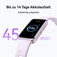 Ceas inteligent HUAWEI Band 10 Tracker fitness Aliaj de aluminiu Albastru Ceas sport Monitor cardiac Monitor de activitate 7