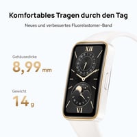 Inteligentné hodinky HUAWEI Band 9 s čiernym fluoroelastomérovým remienkom, Bluetooth, iOS a Android, 14-dňová výdrž batérie, sledovanie spánku TruSleep 4.0, 100 tréningových režimov 3