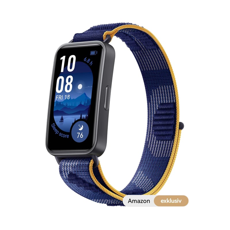 Inteligentné hodinky HUAWEI Band 9 – modré, monitorovanie spánku TruSleep 4.0, 14-dňová výdrž batérie, 100 športových režimov, kompatibilné s iOS a Androidom