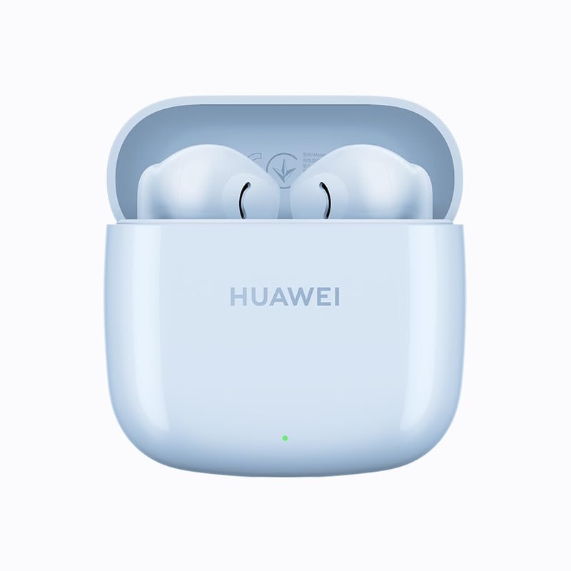 Bluetooth slúchadlá HUAWEI FreeBuds SE 2 – modré, výdrž batérie až 40 hodín, odolnosť voči vode IP54, Bluetooth 5.3, ľahký a pohodlný dizajn