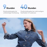 Bluetooth slúchadlá HUAWEI FreeBuds SE 2 – modré, výdrž batérie až 40 hodín, odolnosť voči vode IP54, Bluetooth 5.3, ľahký a pohodlný dizajn 3