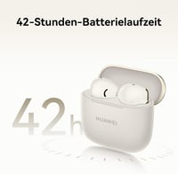 Bezdrôtové slúchadlá HUAWEI FreeBuds SE 3, Bluetooth 5.4, béžová – 42-hodinová výdrž batérie, IP54, 10-minútové rýchlonabíjanie, ľahké a kompaktné 3