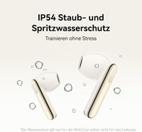 Bezdrôtové slúchadlá HUAWEI FreeBuds SE 3, Bluetooth 5.4, béžová – 42-hodinová výdrž batérie, IP54, 10-minútové rýchlonabíjanie, ľahké a kompaktné 8