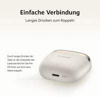 Bezdrôtové slúchadlá HUAWEI FreeBuds SE 3, Bluetooth 5.4, béžová – 42-hodinová výdrž batérie, IP54, 10-minútové rýchlonabíjanie, ľahké a kompaktné 6