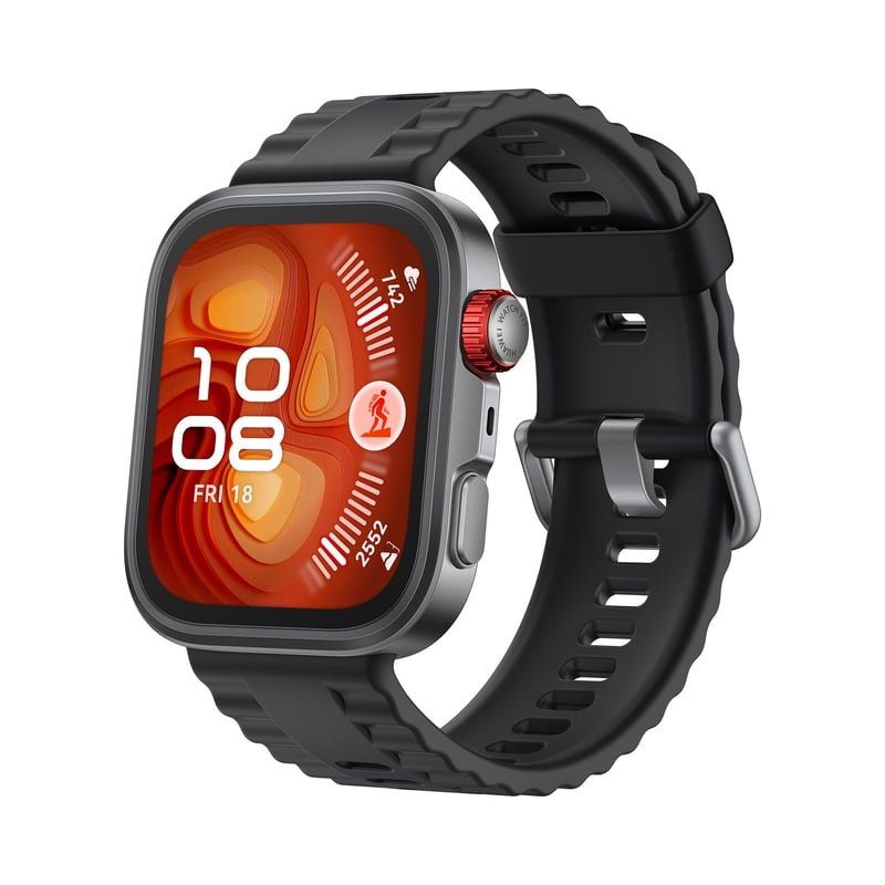 Inteligentné hodinky HUAWEI Watch FIT 4 Pro, čierne, zafírové sklíčko a titán, EKG, výdrž batérie až 10 dní, ľahké športové hodinky, kompatibilné s Androidom a iOS