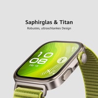 Inteligentné hodinky HUAWEI Watch FIT 4 Pro, čierne, zafírové sklíčko a titán, EKG, výdrž batérie až 10 dní, ľahké športové hodinky, kompatibilné s Androidom a iOS 3