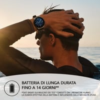 Pánske inteligentné hodinky HUAWEI Watch GT 3 Pro 46 mm, zafírové sklíčko, 14-dňová výdrž batérie, GPS, vodotesnosť 5ATM, fluoroelastomérový remienok 6
