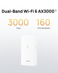 Zosilňovač Wi-Fi signálu HUAWEI WiFi Extender AX3000 Wi-Fi 6 s režimom prístupového bodu (AP) – biely 3