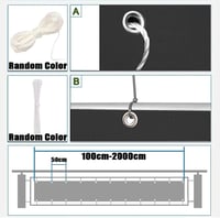 HUAXIQUE Balkonprivátsz szürke 80x1000cm szélvédő takaró 100% fedettség 5
