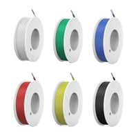 HUAZIZ 18 AWG PVC električni kabel, pokositreni bakar - 6 boja, 6×5 m 2