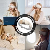 HuBDIC Hem-5 Premium Szemmasszírozó Melegítéssel és Vibrációval Szem Fáradtságra 9