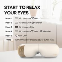 HuBDIC Hem-5 Premium Szemmasszírozó Melegítéssel és Vibrációval Szem Fáradtságra 6