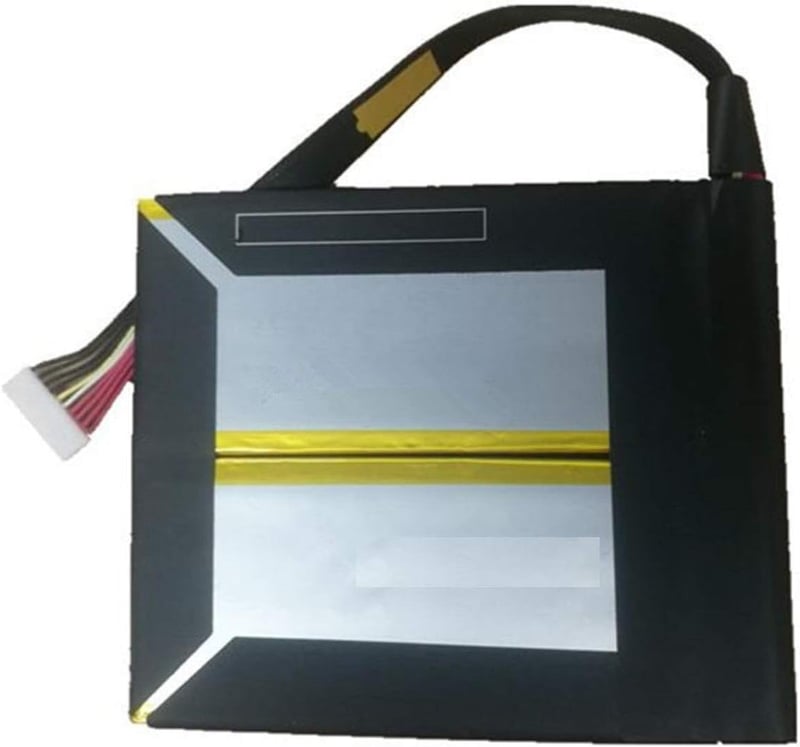 HUBEI 7.4V 38Wh 5100mAh C21-P1801 Lítium-ion Akkumulátor ASUS Transformer AiO P1801 Tablethez - Fekete, Kompatibilis Csereakku
