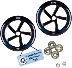 Sada náhradných koliesok HUDORA Big Wheel 205 pre kolobežku – 2 ks