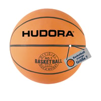 Basketbalová lopta HUDORA veľkosť 7, oranžová, nenahustená – Gumová basketbalová lopta z prírodného kaučuku na vnútorné aj vonkajšie použitie pre deti a mládež 1