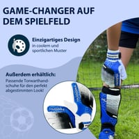 Chrániče holení HUDORA s ochranou členkov a penovou výplňou – Futbalové chrániče pre deti a mládež vo veľkostiach S/M/L 5