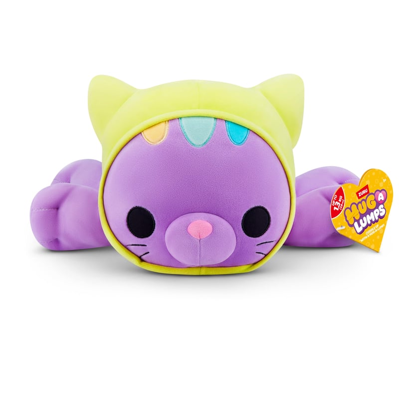 Plyšová hračka Hug-A-Lumps Káčatko strednej veľkosti, zaťažený macko Charlie 1,5 kg, super mäkký pre deti aj dospelých