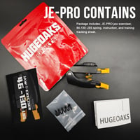 HUGEOAKS Állkapocs Edzőgép Állítható Ellenállás 46-130 LBS Arcformáló Nyak Trainer 6