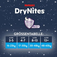 Huggies DryNites Fiú Éjszakai Pelenka - Száraz Alvás Védelemmel - 64 pcs (pack of 1), 64 pieces 6