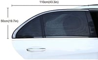 Huifengjie autós napellenző UV védelemmel oldalsó ablakokhoz 2
