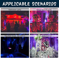 HUIKUANGEU Halloween Sírkő Dekoráció Szett - 7 db Habszivacs Síremlék Kerti Díszítés Temetői Hangulathoz - Gótikus Stílusú Fekete RIP Sírfel 7