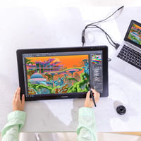 HUION CB06 3az1-ben kábel KAMVAS 22 és 22 Plus tablethez 6