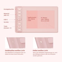 HUION Inspiroy 2S grafikus tablet 6,3x3,9 inch hordozható rajztábla 8192 nyomásszint toll 3