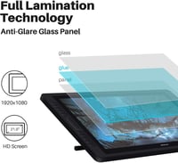 HUION KAMVAS Pro 22 grafikus rajztábla 8192 nyomásszint, toll kijelző 3