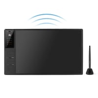 Bezdrôtový grafický tablet HUION WH1409 s 8192 úrovňami citlivosti na tlak, 12 expresnými tlačidlami, veľkou plochou, kompatibilný s Windows a Mac 8