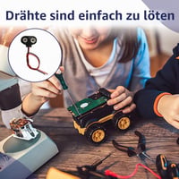 Hukneqn 30 ks 9V konektorov na batériu, typ T, 150 mm kábel pre elektronické projekty a DIY zariadenia, plast a kov 6
