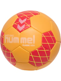 Hádzanárska lopta Hummel hmlAssic - veľkosť 0, oranžová - unisex zápasová a tréningová lopta 1