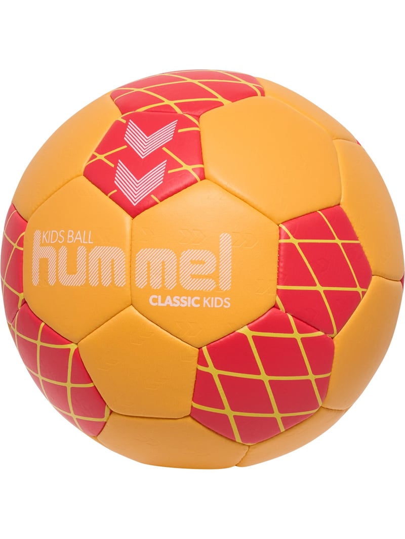 Hádzanárska lopta Hummel hmlAssic - veľkosť 0, oranžová - unisex zápasová a tréningová lopta