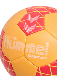 Hádzanárska lopta Hummel hmlAssic - veľkosť 0, oranžová - unisex zápasová a tréningová lopta 2