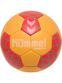 Hádzanárska lopta pre deti hummel Classic Kids - Oranžovo-červená, veľkosť 0 - Lopta na voľný čas a tréning 4