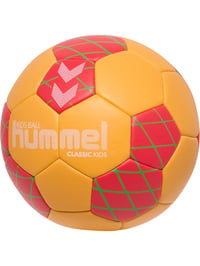 Hádzanárska lopta pre deti hummel Classic Kids - Oranžovo-červená, veľkosť 0 - Lopta na voľný čas a tréning 1