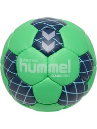 Hádzanárska lopta hummel hmlClassic Street Airless Soft – Nefúkacia, zelená/tmavomodrá, loptička na streetovú hádzanú 3