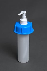 Hygienická nádoba hünersdorff 12 l, nádoba na vodu s 250 ml dávkovačom mydla a výpustným kohútikom, prírodná 5
